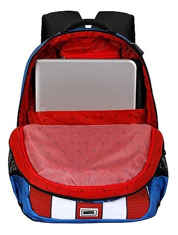 Marvel Captain America Gears Sac à dos Running PLUS, Bleu