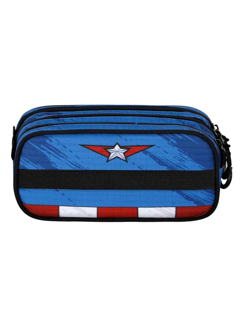 Marvel Captain America Gears Trousse Trick FAN 2.2, Bleu Bleu - Kiabi
