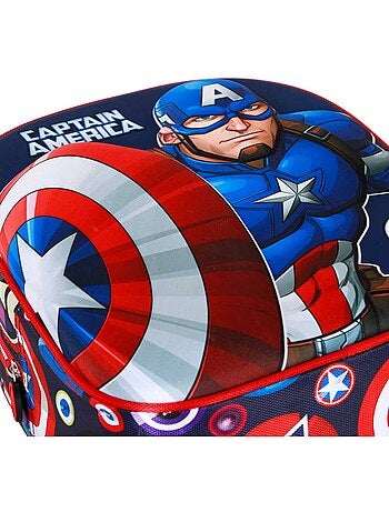 Marvel Captain America Patriot Sac à Dos 3D Elite, Multicolore