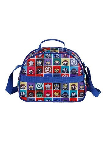 Marvel Captain America Punch Sac Repas 3D, Bleu