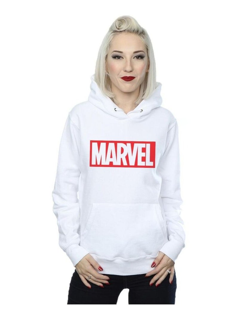 Marvel Comics - Sweat à capuche Blanc - Kiabi