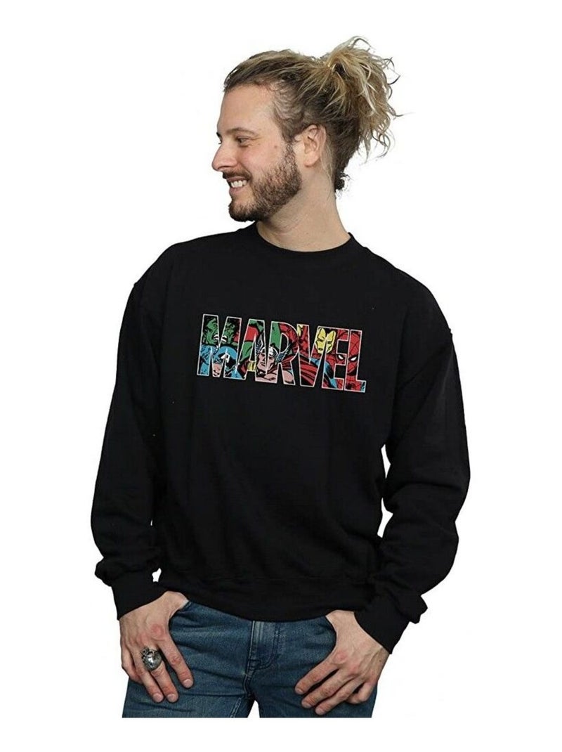 Marvel Comics - Sweat Noir - Kiabi