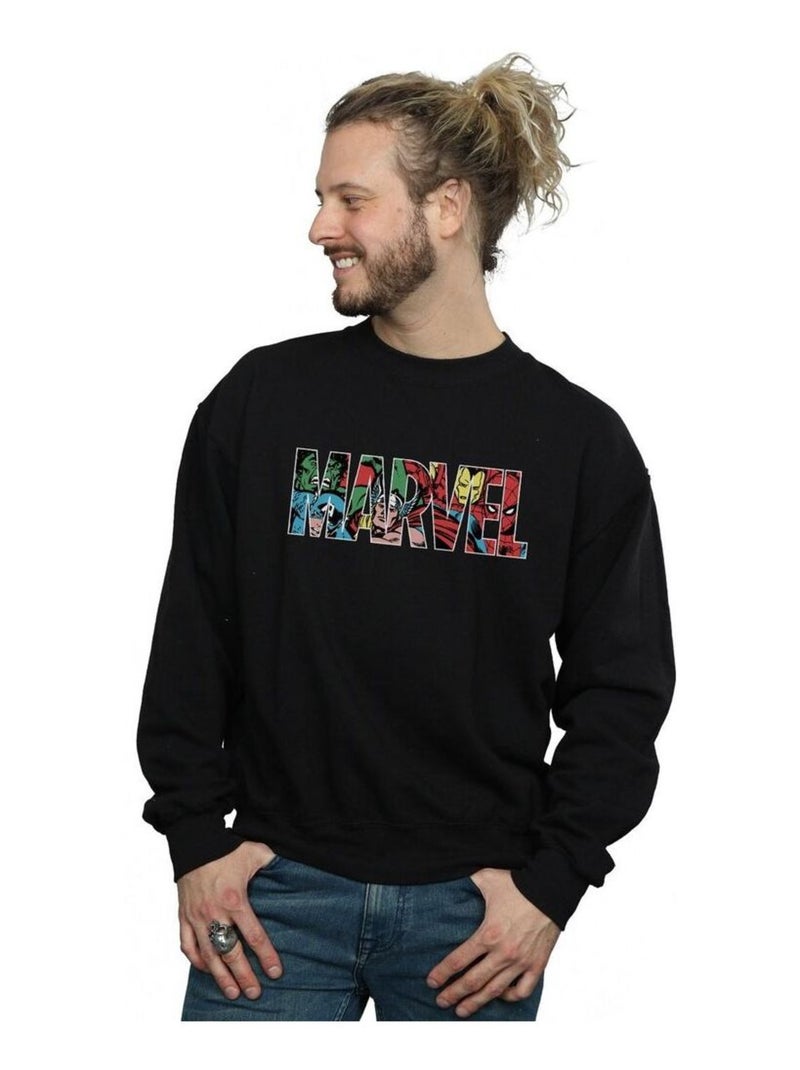 Marvel Comics - Sweat Noir - Kiabi