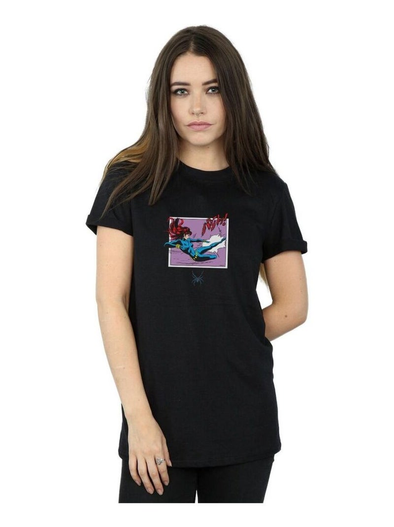 Marvel Comics - T-shirt KICK FRAME Noir - Kiabi