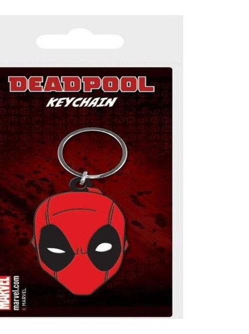 Marvel Comics porte-clés caoutchouc Deadpool Face 6 cm - Kiabi