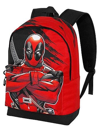 Marvel Deadpool Bad Sac à dos HS PLUS, Rouge