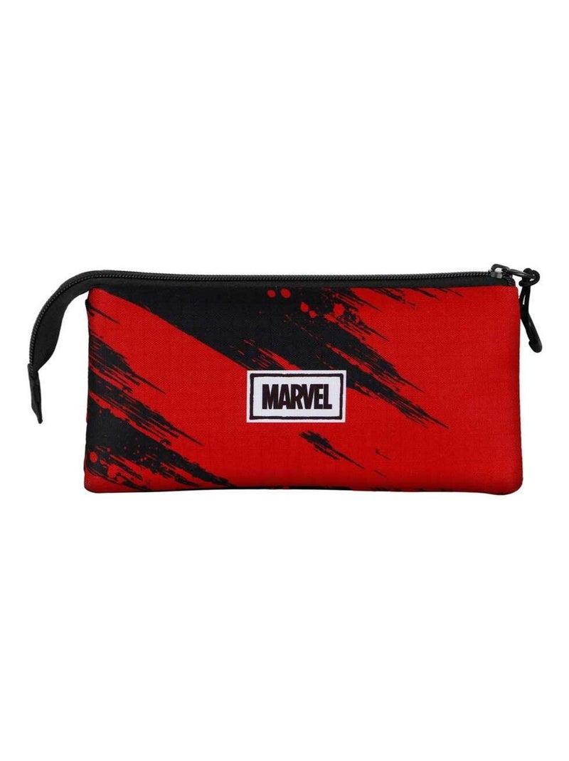 Marvel Deadpool Bad Trousse Triple, Rouge Rouge - Kiabi