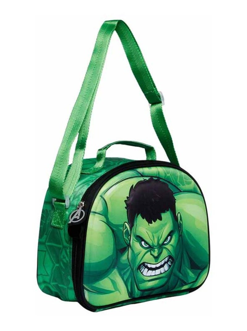 Marvel Hulk Destroy Sac Repas 3D, Vert Vert - Kiabi