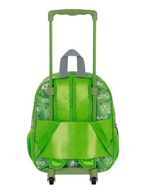 Marvel Hulk Rage Sac à dos 3D à Roulettes Petit, Vert - Kiabi