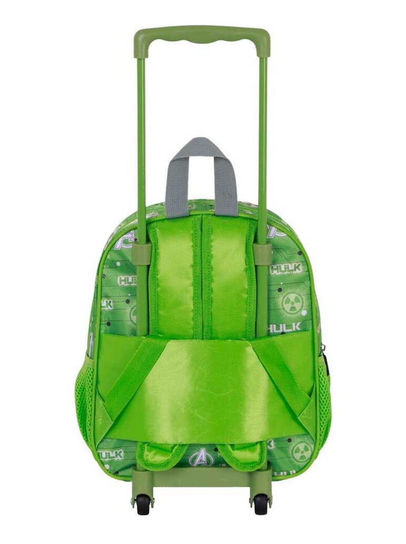 Marvel Hulk Rage Sac à dos 3D à Roulettes Petit, Vert Vert - Kiabi