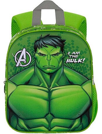 Marvel Hulk Rage Sac à Dos 3D Elite, Vert