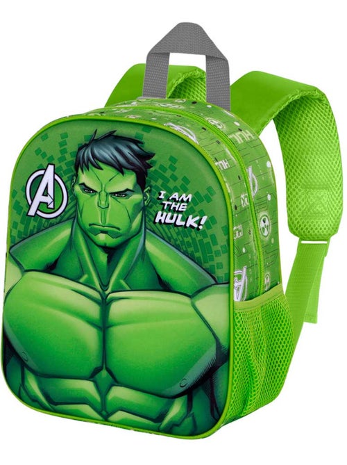 Marvel Hulk Rage Sac à Dos 3D Elite, Vert - Kiabi