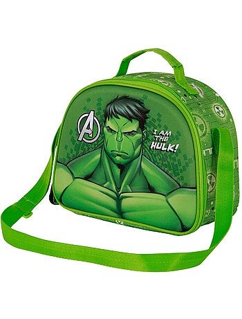 Marvel Hulk Rage Sac Repas 3D, Vert