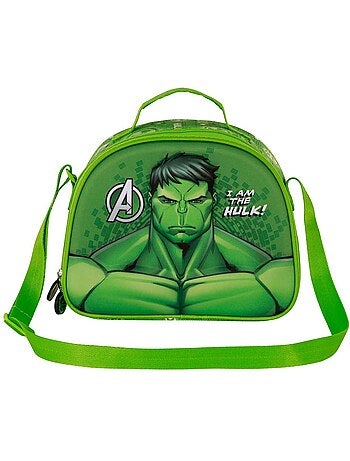 Marvel Hulk Rage Sac Repas 3D, Vert