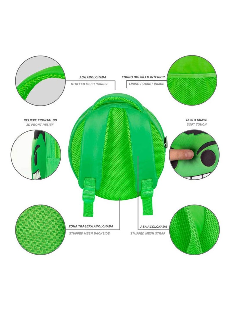Marvel Hulk Send Sac à dos Emoji, Vert Vert - Kiabi