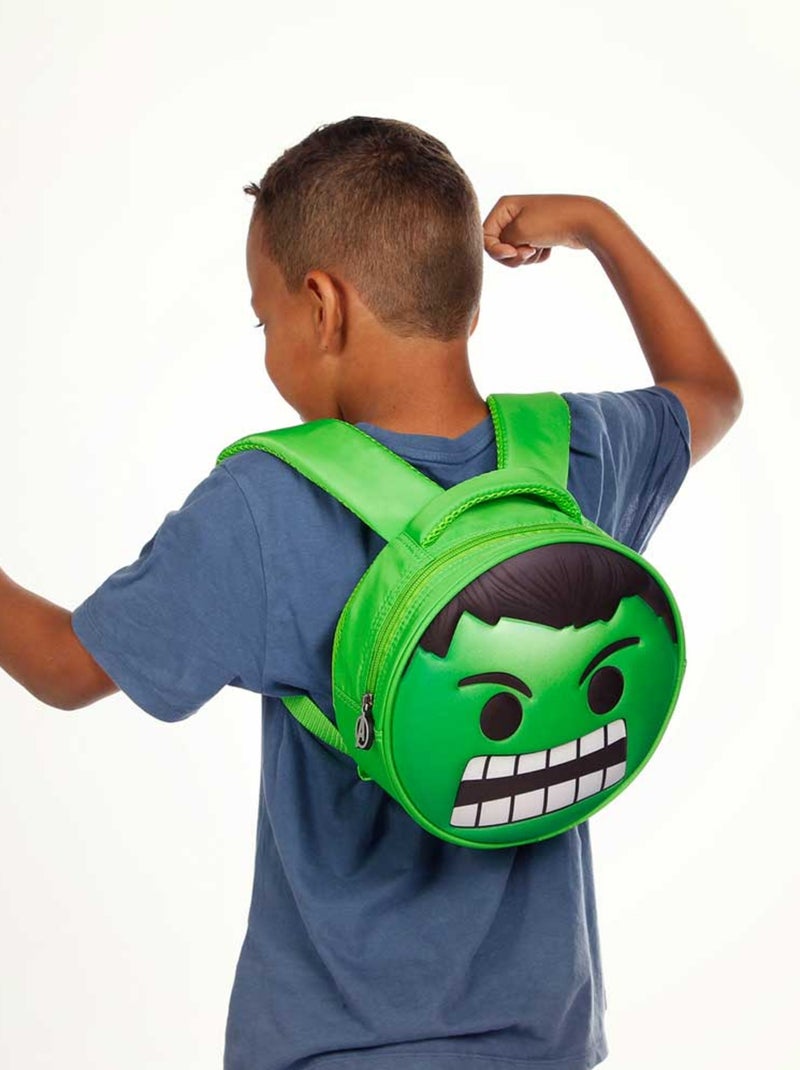 Marvel Hulk Send Sac à dos Emoji, Vert Vert - Kiabi