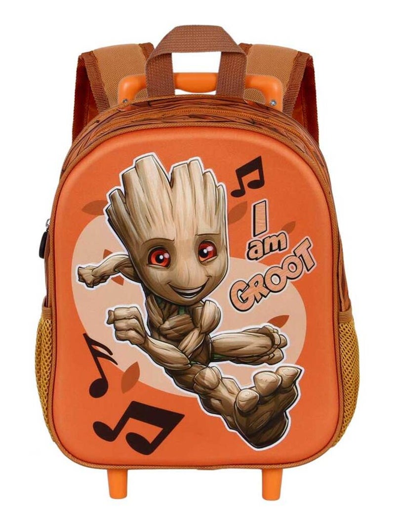 Marvel I am Groot Soundtrack Sac à dos 3D à Roulettes Petit, Multicolore Multicolore - Kiabi