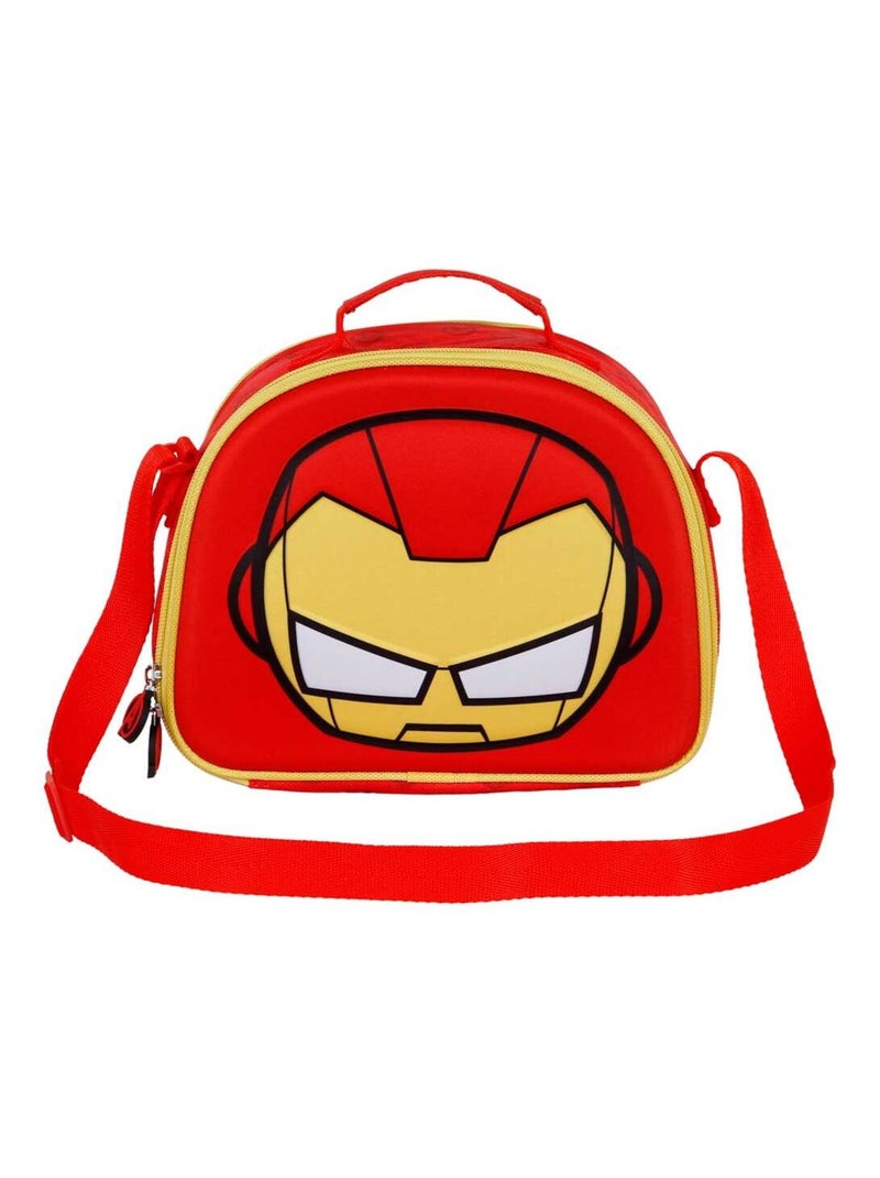 Marvel Iron Man Bobblehead Sac Repas 3D, Rouge Rouge - Kiabi