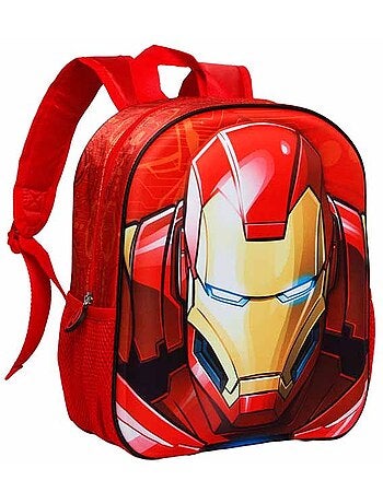 Marvel Iron Man Stark Sac à dos 3D Petit, Multicolore