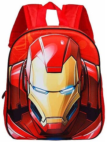 Marvel Iron Man Stark Sac à dos 3D Petit, Multicolore