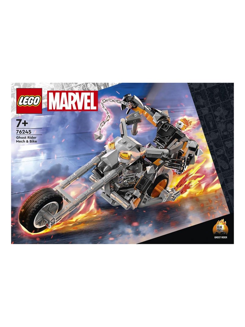 Marvel Le robot et la moto de Ghost Rider Multicolore - Kiabi