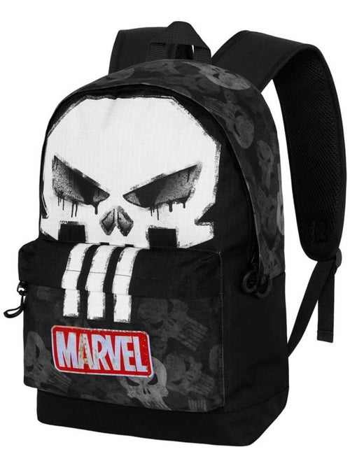 Marvel Punisher Skull Sac à dos HS FAN 2.2, Noir - Kiabi