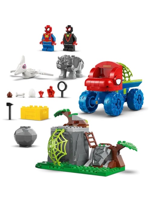 Marvel Sauvetage de l'équipe Spidey en dino-véhicule - Kiabi