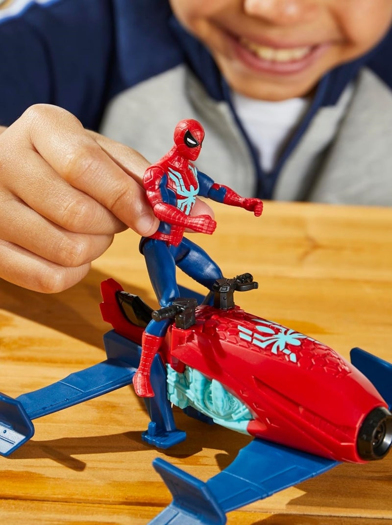 Marvel Spider-man - Epic Hero Series Web Splashers - Coffret Hydro-Jet Rouge - Kiabi
