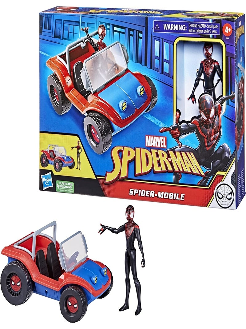 Marvel Spider-Man Spider-mobile Multicolore - Kiabi