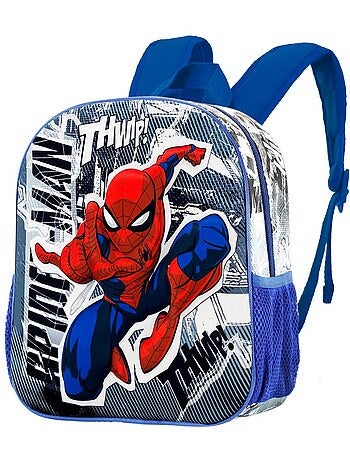 Marvel Spiderman Jumping Sac à dos 3D Petit, Gris