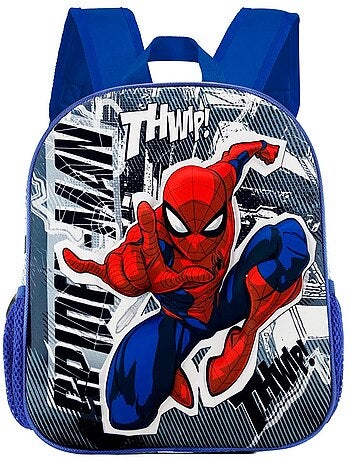 Marvel Spiderman Jumping Sac à dos 3D Petit, Gris