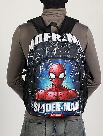 Marvel Spiderman Maximum Sac à dos Fight FAN 2.2, Bleu