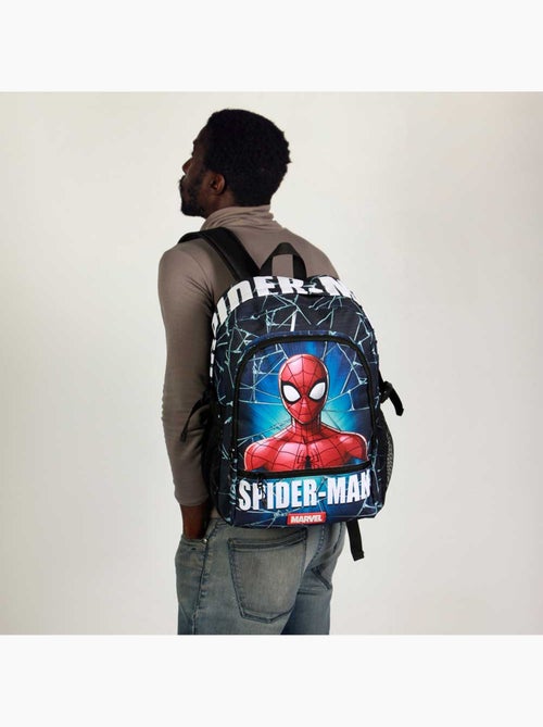 Marvel Spiderman Maximum Sac à dos Fight FAN 2.2, Bleu - Kiabi