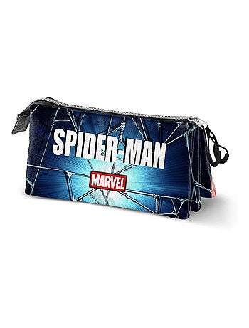 Marvel Spiderman Maximum Trousse Triple, Bleu