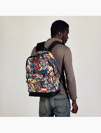 Marvel Spiderman Panels Sac à dos HS FAN 2.2, Multicolore