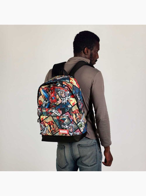 Marvel Spiderman Panels Sac à dos HS FAN 2.2, Multicolore - Kiabi