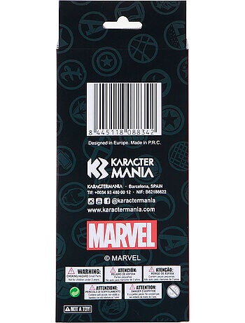 Marvel Spiderman Peter Pack de 2 Stylos 10 Couleurs, Rouge