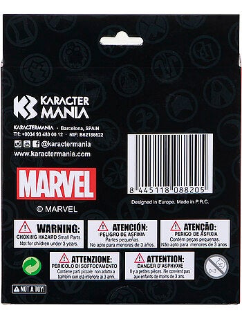 Marvel Spiderman Peter Pack de 4 Surligneurs, Rouge