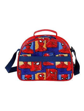 Marvel Spiderman Sides Sac Repas 3D, Bleu