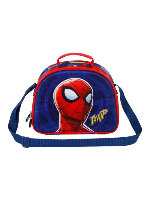 Marvel Spiderman Sides Sac Repas 3D, Bleu - Kiabi