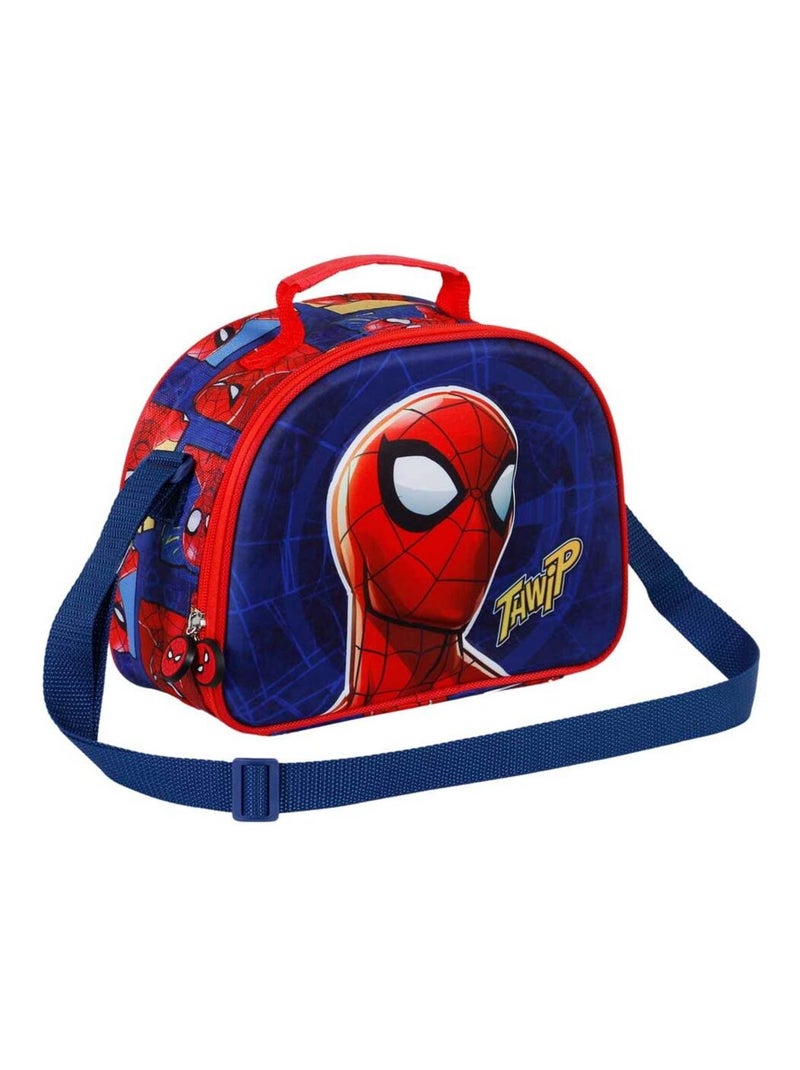 Marvel Spiderman Sides Sac Repas 3D, Bleu Bleu - Kiabi