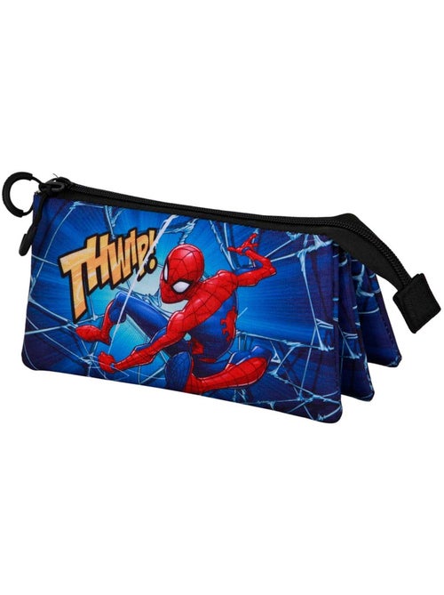 Marvel Spiderman Skills Trousse Triple, Noir - Kiabi