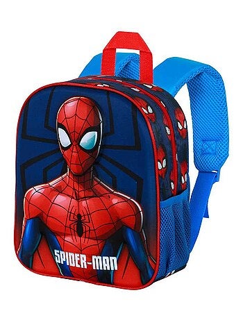Marvel Spiderman Solid Sac à Dos 3D Elite, Bleu