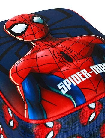 Marvel Spiderman Solid Sac à Dos 3D Elite, Bleu