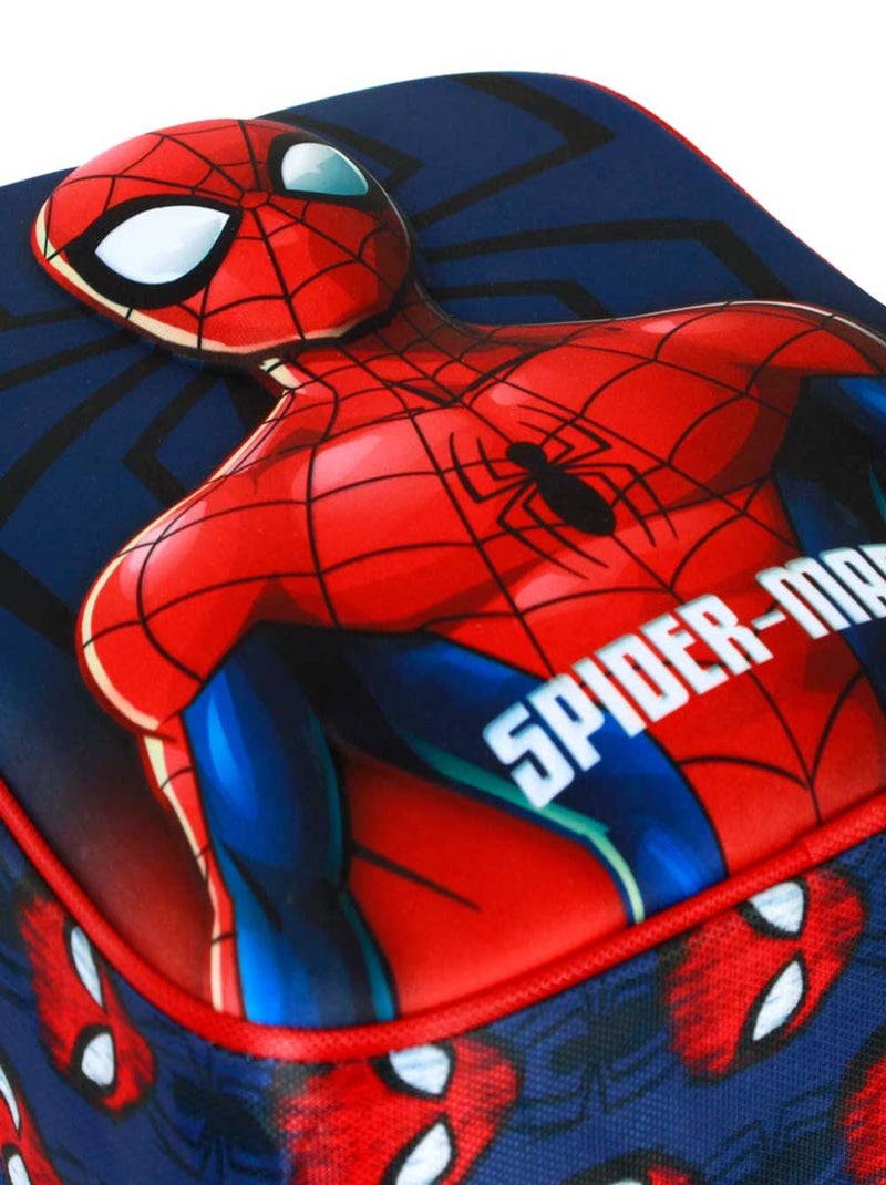 Marvel Spiderman Solid Sac à Dos 3D Elite, Bleu Bleu - Kiabi