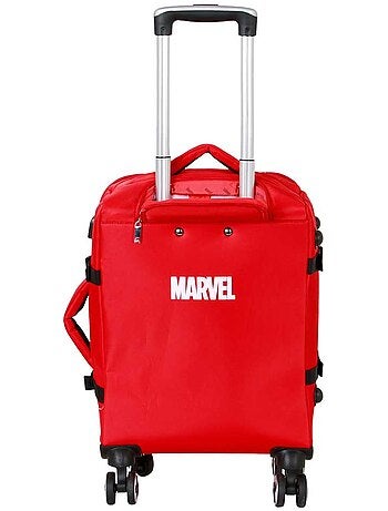 Marvel Spiderman Spider Valise Cabine 4 Roues, Rouge