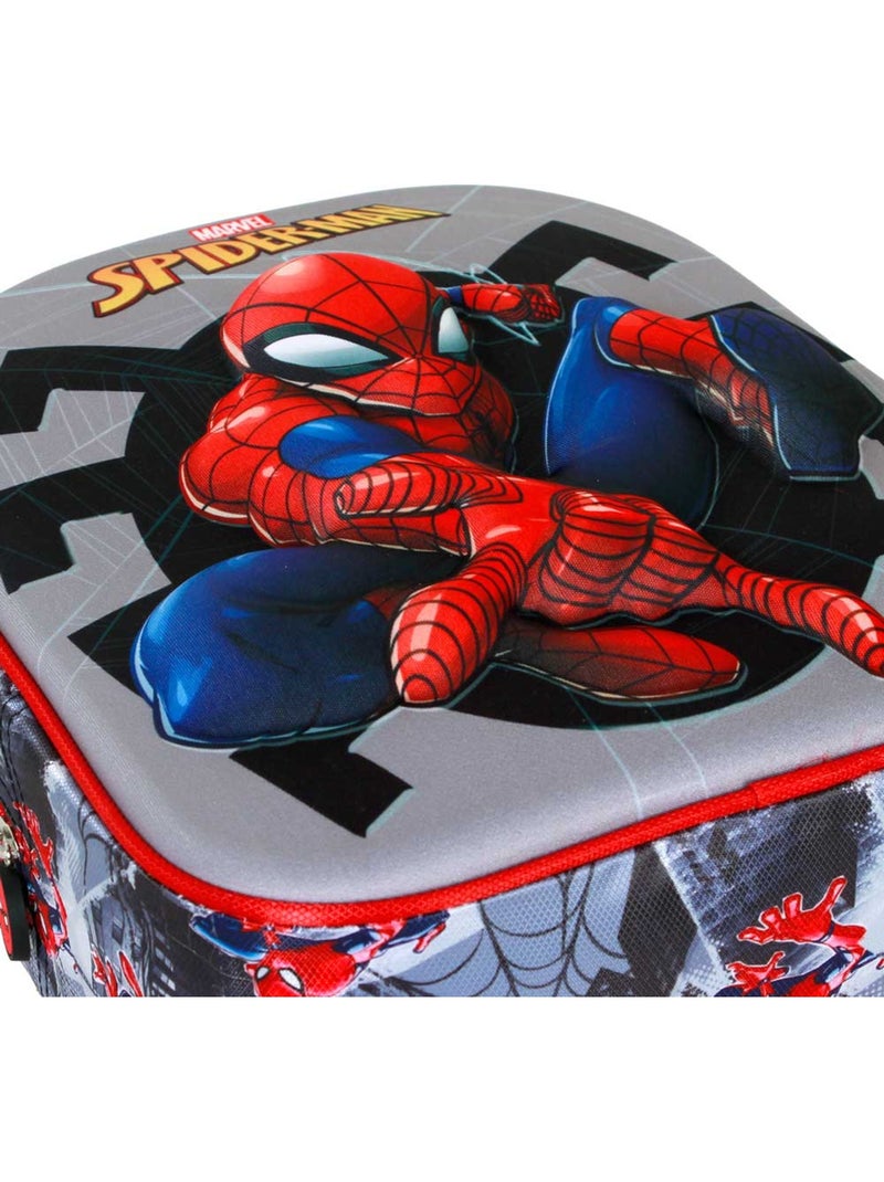 Marvel Spiderman Symbol Sac à Dos 3D Elite, Gris Gris - Kiabi