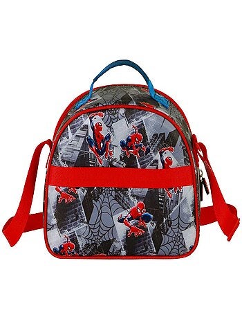 Marvel Spiderman Symbol Sac Repas 3D, Gris