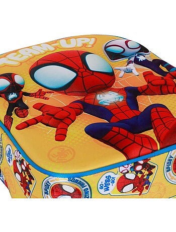 Marvel Spiderman Team-up Sac à Dos 3D Elite, Jaune