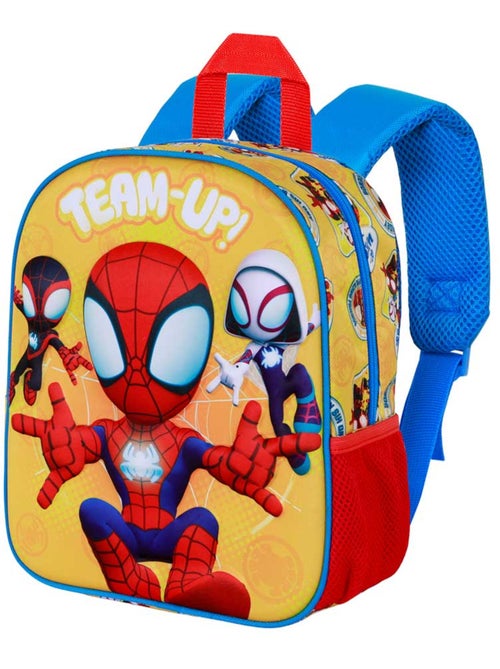 Marvel Spiderman Team-up Sac à Dos 3D Elite, Jaune - Kiabi